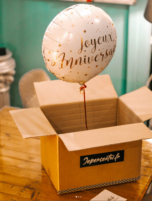 Notre ballon “Joyeux Anniversaire”