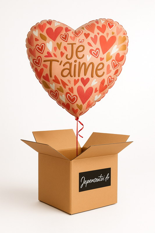 💕 Ballon Surprise “Je T’aime”